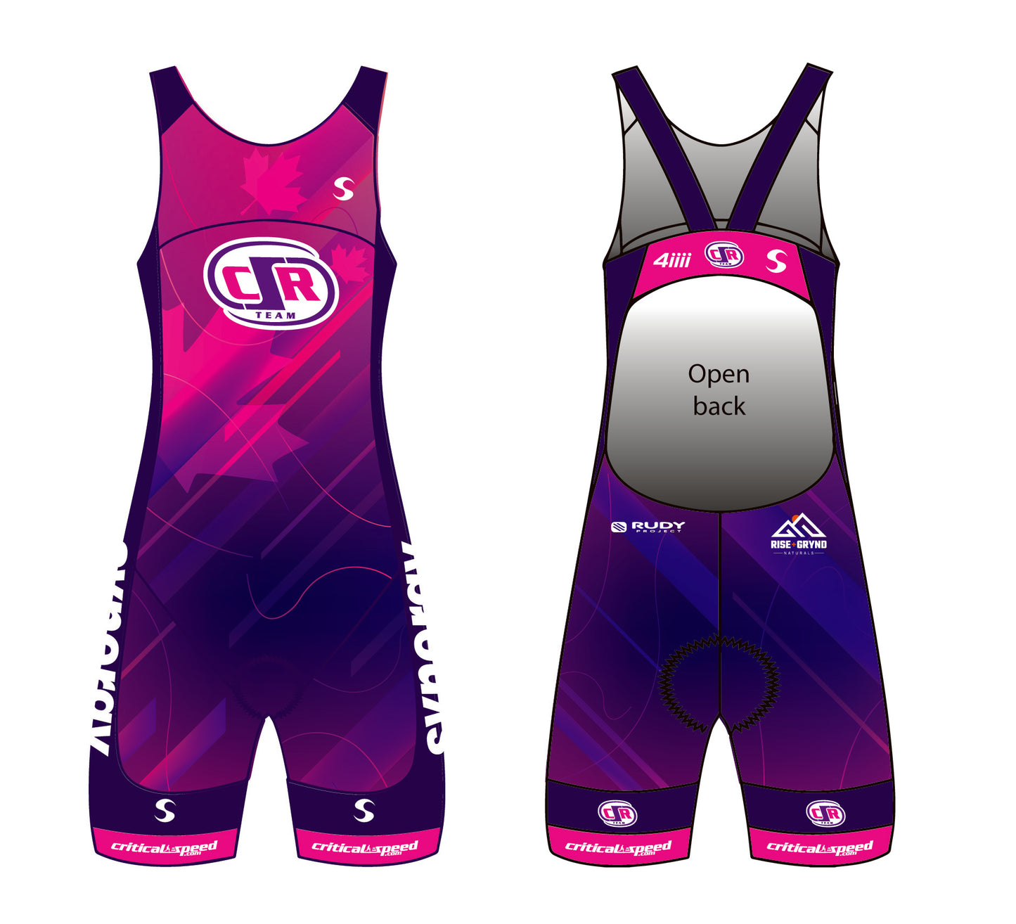Critical Speed Women's Open Back Tri Suit