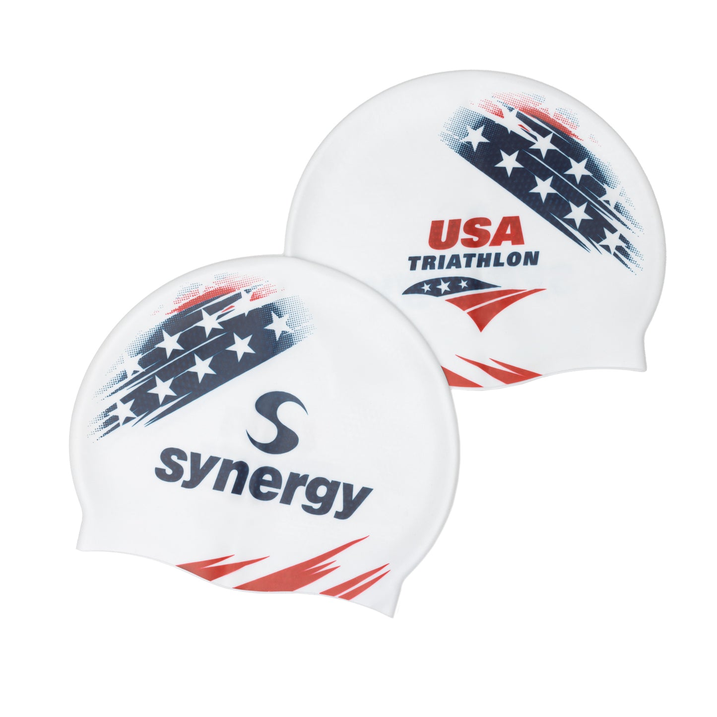 Synergy x USA Triathlon Swim Caps