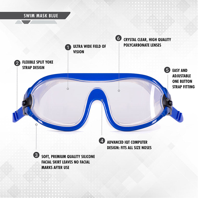 Blue Mask Goggles (2-Pack)