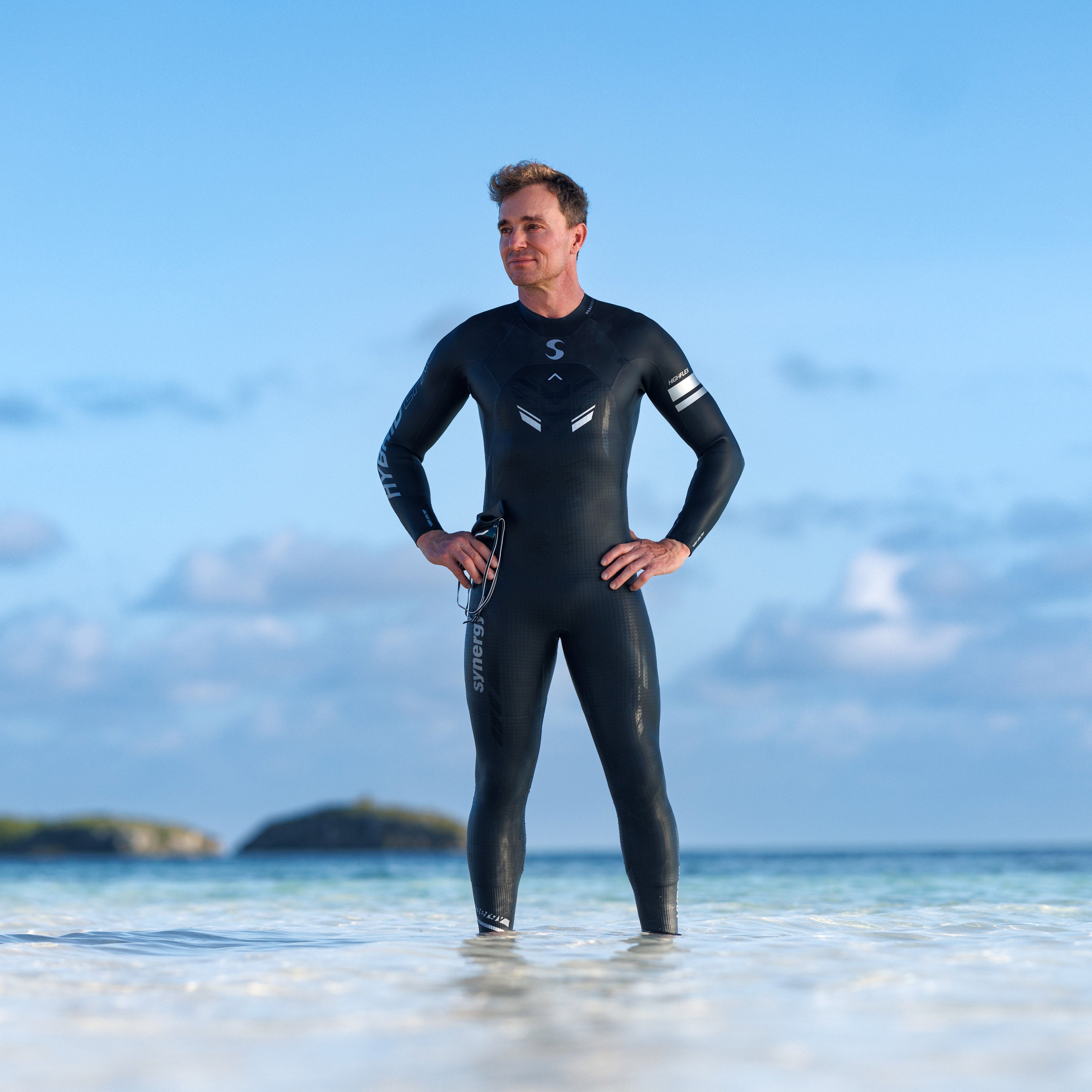 2025 Men's Hybrid EFX3 Fullsleeve Triathlon Wetsuit - Demo A