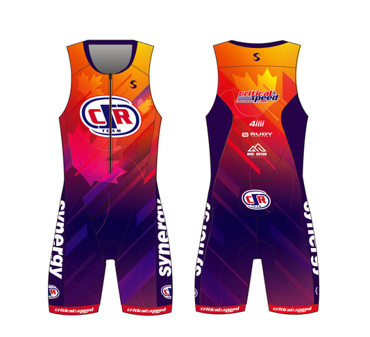 Critical Speed - Men's Elite Sleeveless Tri Suit
