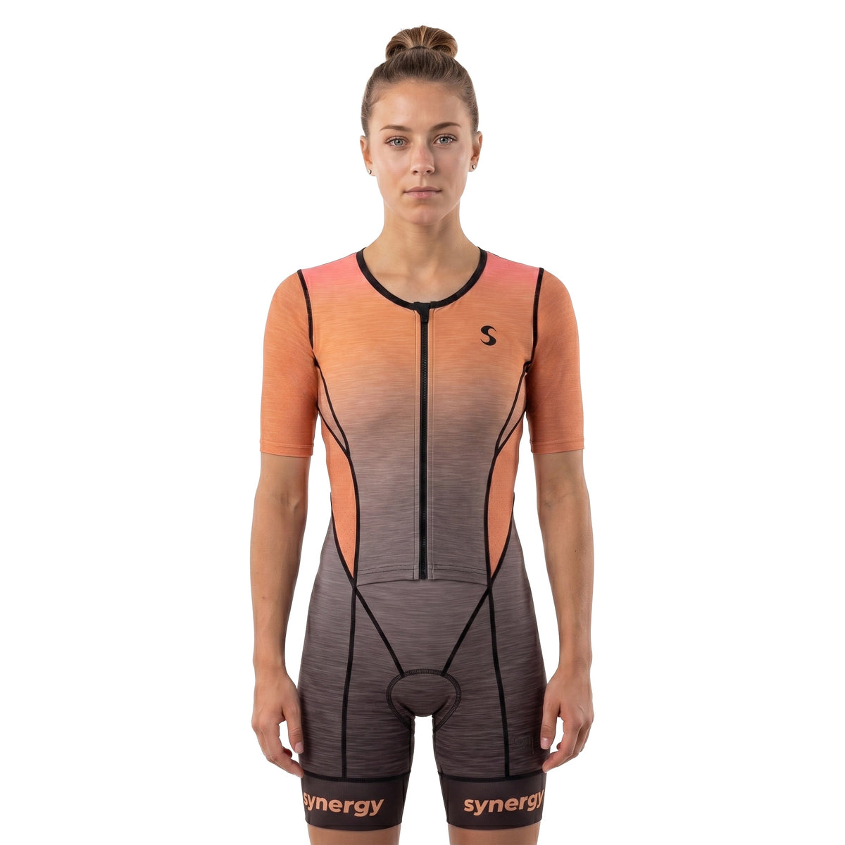 Women's Pro Short Sleeve Tri Suit - Desert Rose 01