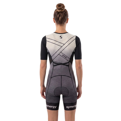 Women's Pro Short Sleeve Tri Suit - Eclipse Mist 02