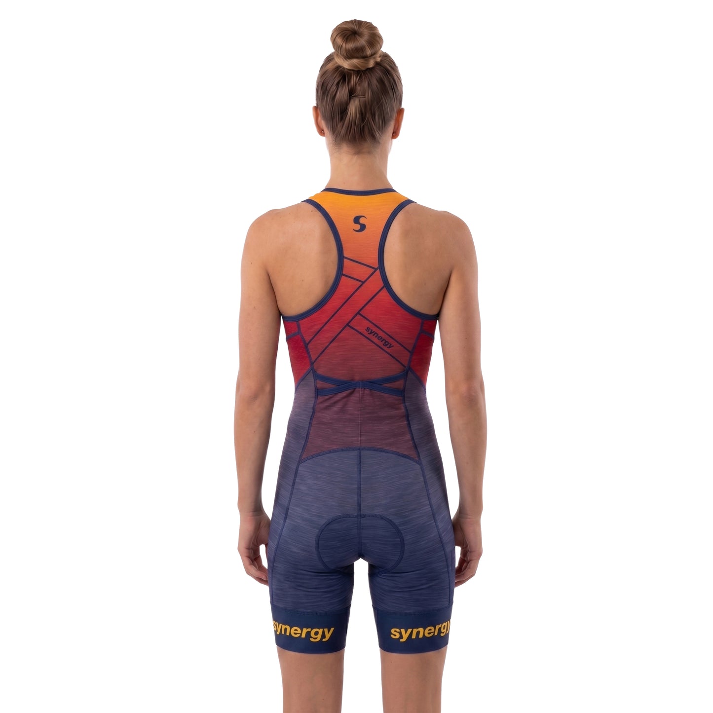 Women's Pro Sleeveless Racerback Tri Suit - Flame Lily 02