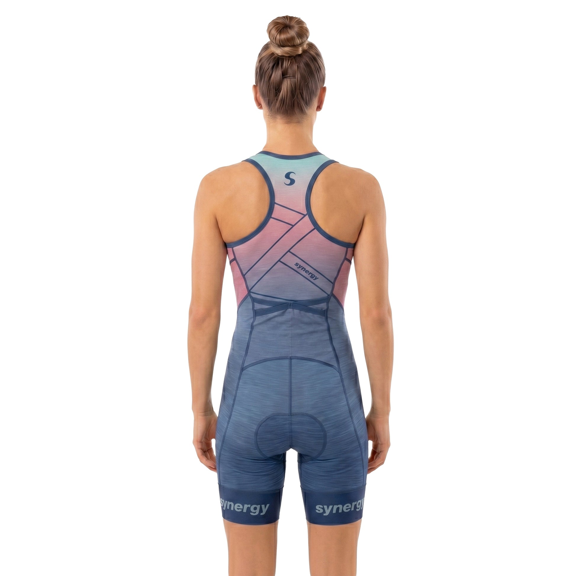 Women's Pro Sleeveless Racerback Tri Suit - Orchid Pink 02