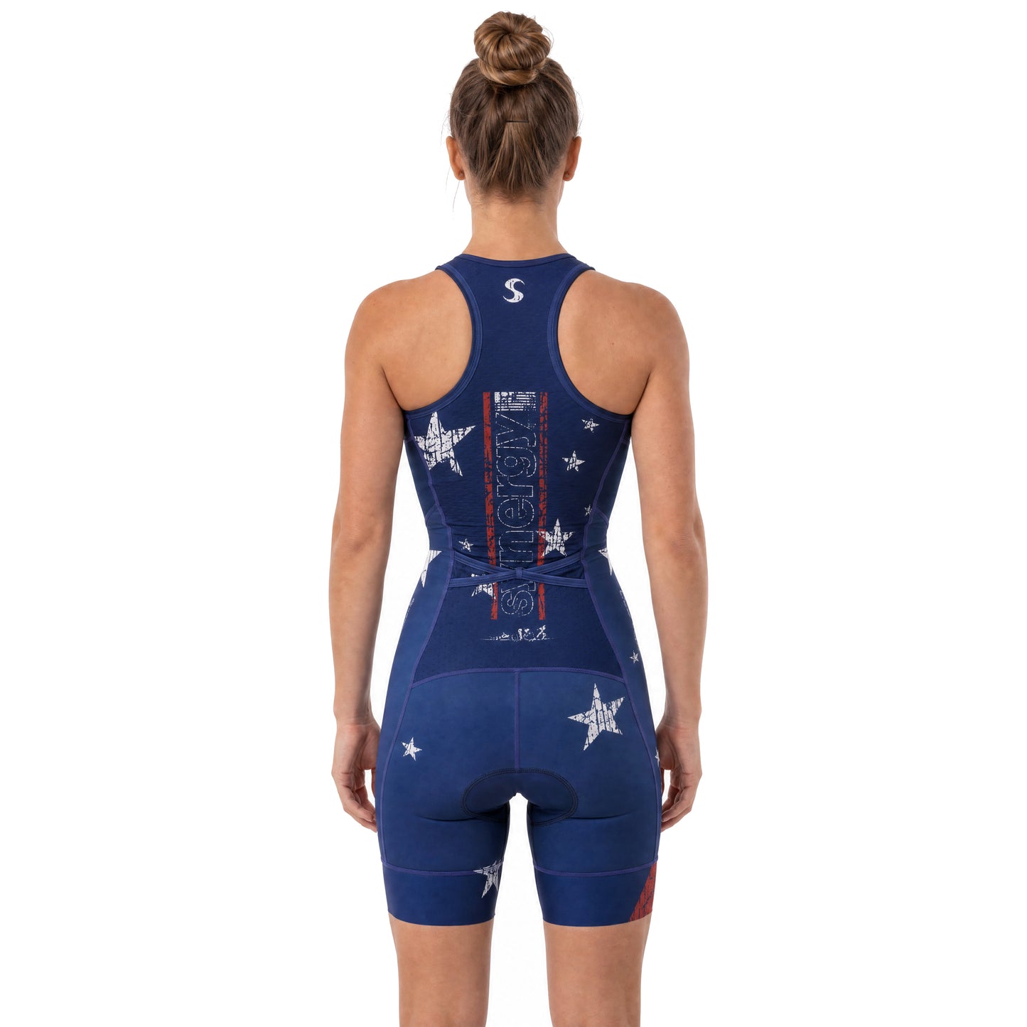 Women's Pro Sleeveless Racerback Tri Suit - Tactical Valor - Back