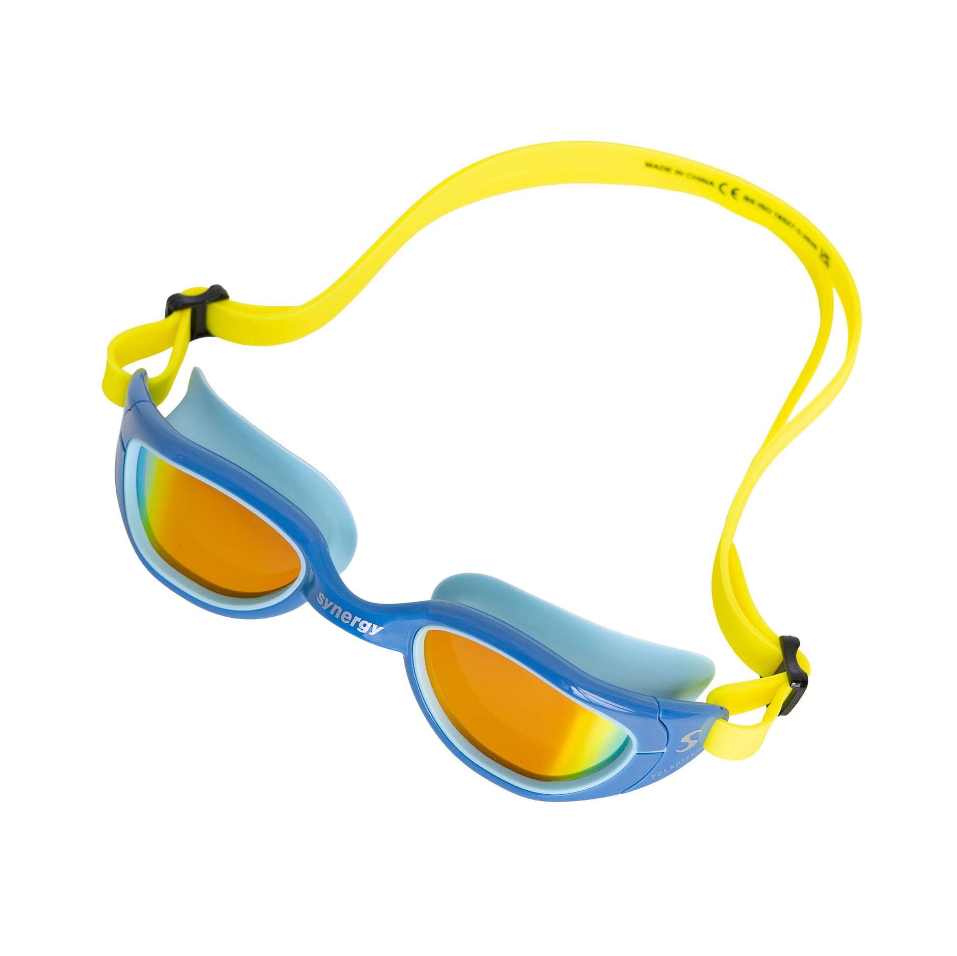 Synergy Trisight Silicone Swimming Goggles Blue SYN-GOGGL-BD-SIL-BLK-1