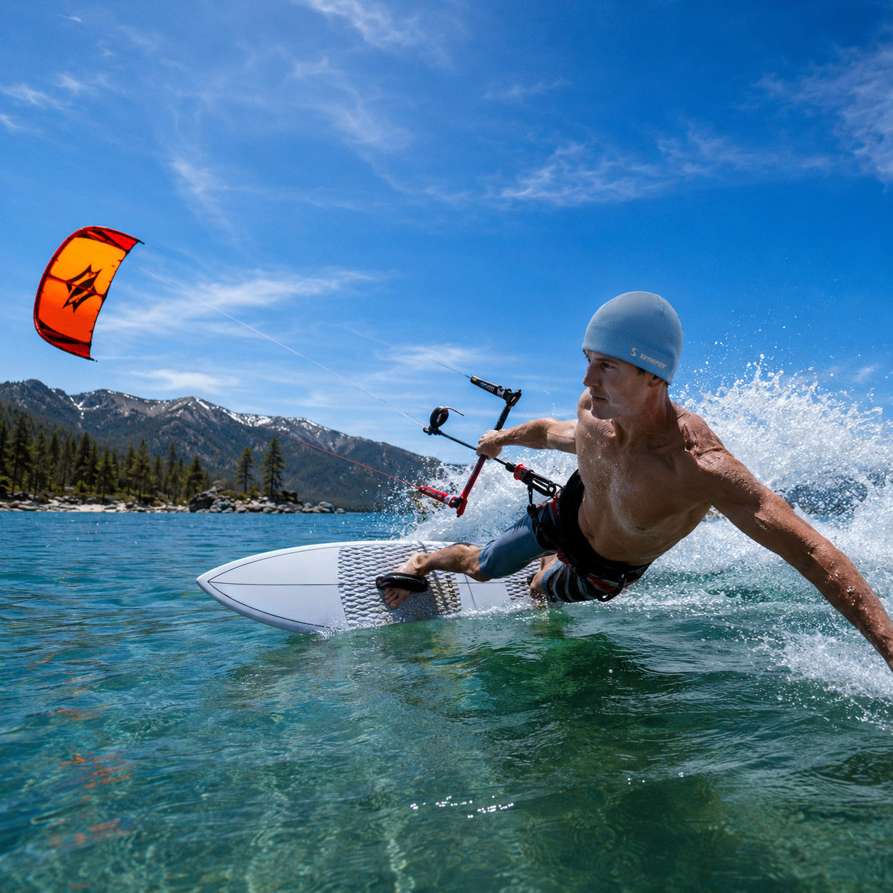 Neoprene Beanie - Sky lifestyle - kiteboarding