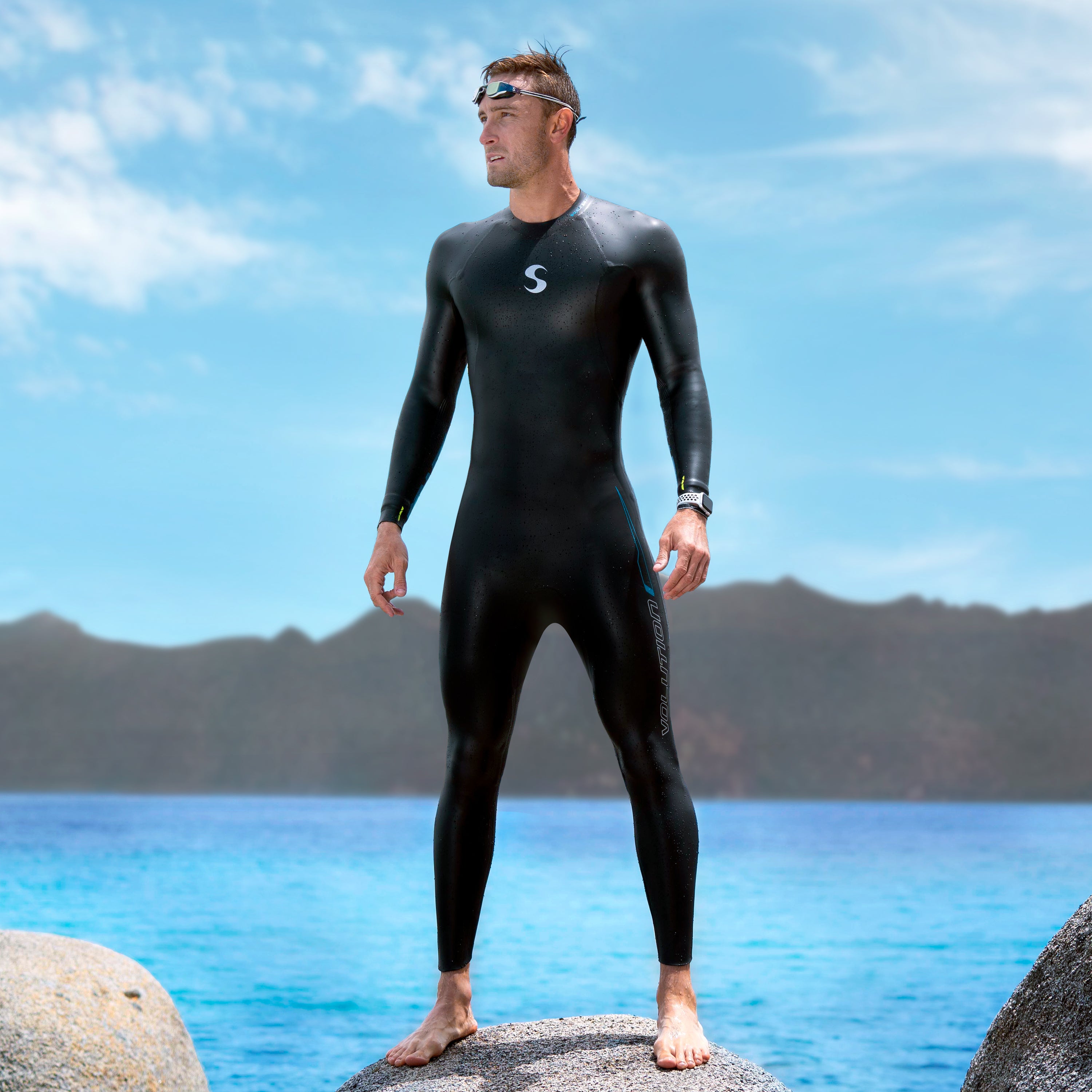 Men's EpicSpeed Full Pants Triathlon Wetsuit - Synergy Wetsuits