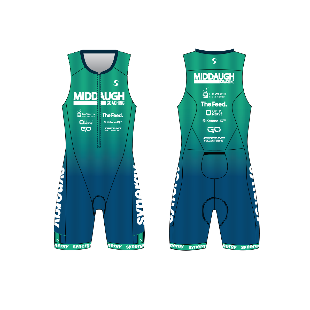 Josiah Middaugh Men's Elite Sleeveless Tri Suit Synergy Wetsuits