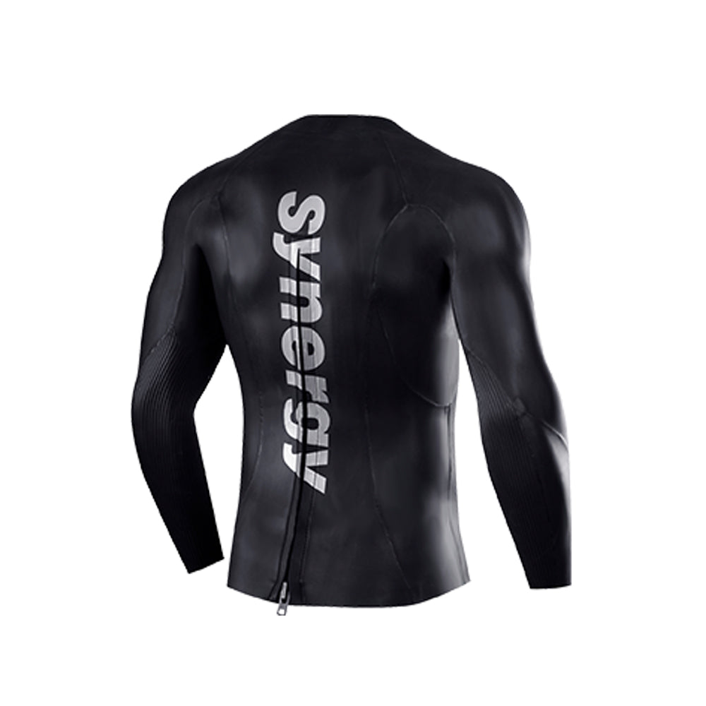 Synergy Triathlon Wetsuit 3/2mm - Volution Full Sleeve Smoothskin Neoprene  for Open Water Swimming Ironman & USAT Approved, Wetsuits -  Canada