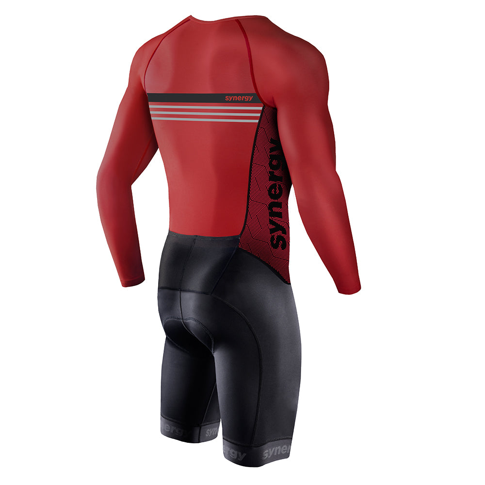 Men's Pro Thermal Long Sleeve Cycling Skinsuit - Final Sale