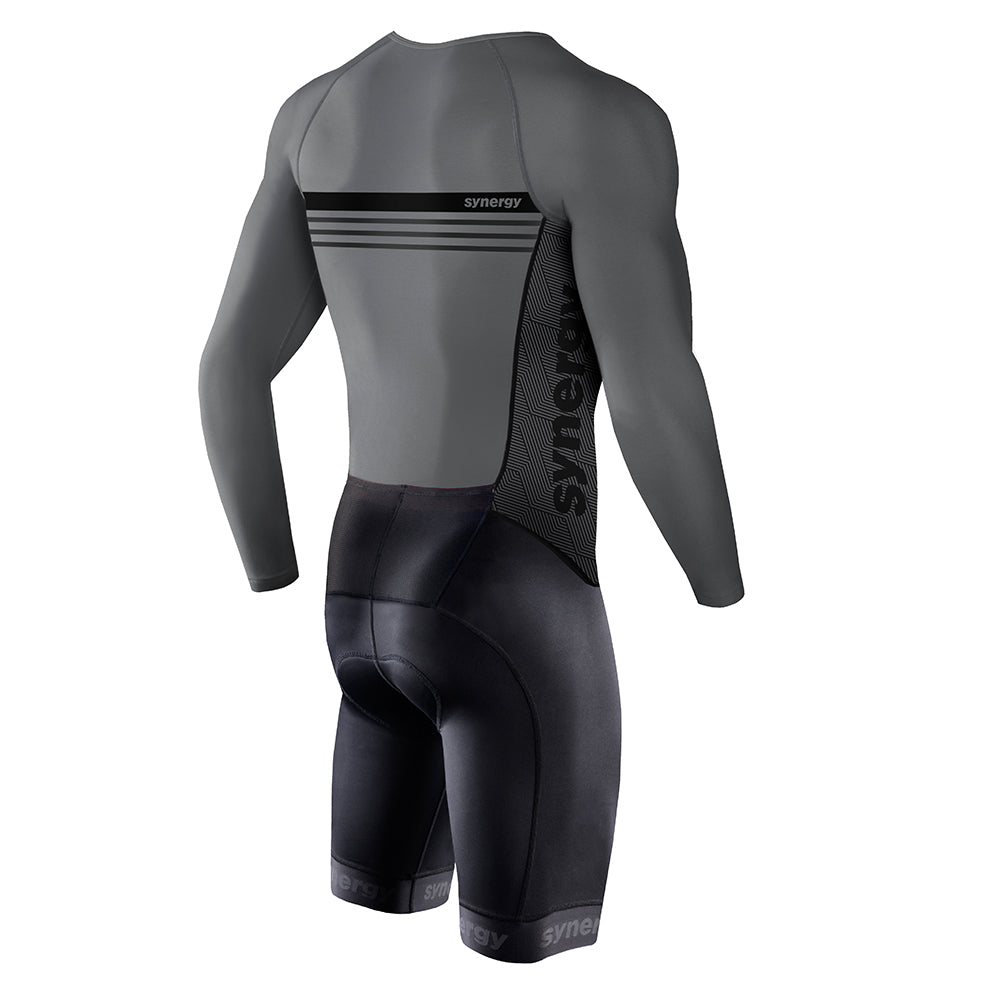 Men's Pro Thermal Long Sleeve Cycling Skinsuit - Final Sale