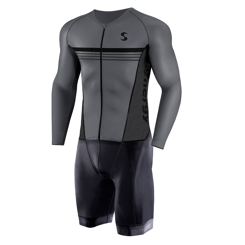 Men's Pro Thermal Long Sleeve Cycling Skinsuit - Final Sale