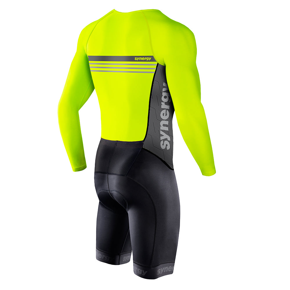 Men's Pro Thermal Long Sleeve Cycling Skinsuit - Final Sale