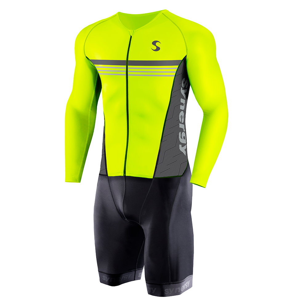 Men's Pro Thermal Long Sleeve Cycling Skinsuit - Final Sale