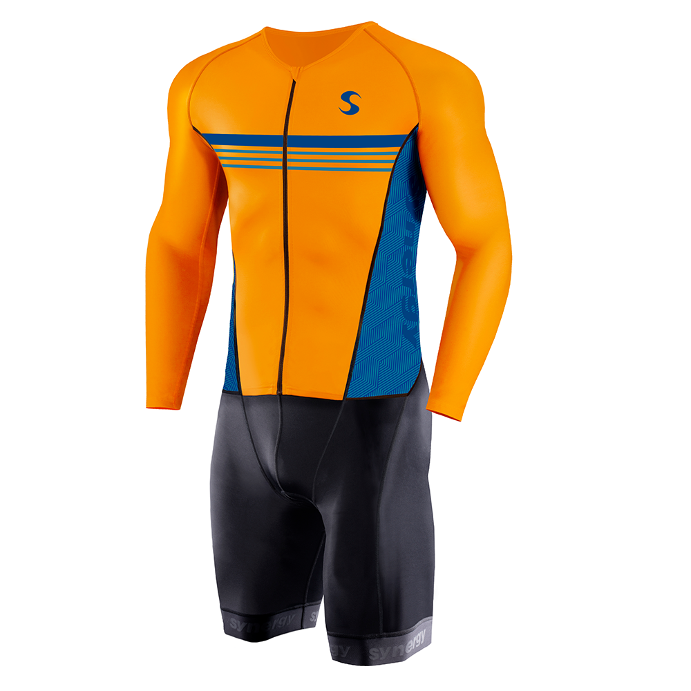 Men's Pro Thermal Long Sleeve Cycling Skinsuit - Final Sale