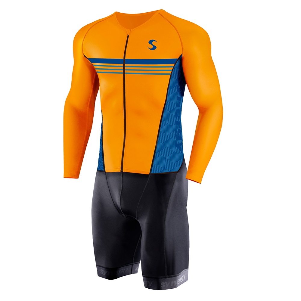 Men's Custom Long Sleeve Cycling Skinsuit, Flyte