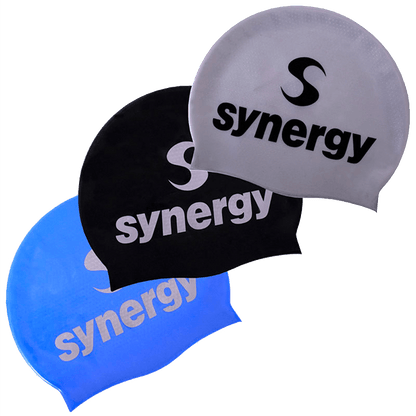 Silicone Swim Cap (3 Pack)