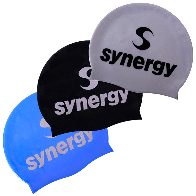 Silicone Swim Cap (3 Pack) Synergy Wetsuits