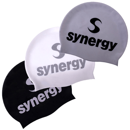 Silicone Swim Cap (3 Pack)